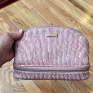 Stephanie Johnson Aruba Pink Naomi Makeup Organizer - NWT